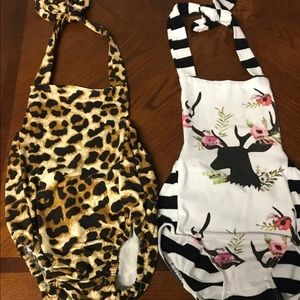 6 Month Rompers